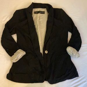 Zara basics blazer